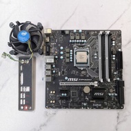 Intel i5 6500 + MSI B150M BAZOOKA + Intel 原裝散熱 OEM Cpu Cooler 底板 主機板