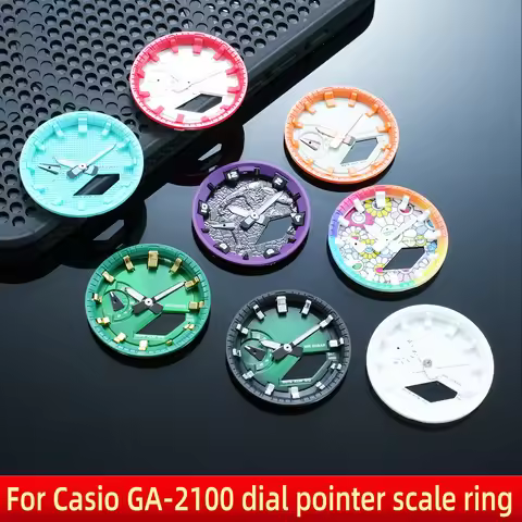 ga2100 ga2110 metal Surface Dial Modified dial sun pattern Matte Lacquer For Casio G-SHOCK GA-2100 G