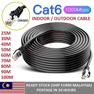 RJ45 CAT6 Patch Cable Ethernet Network LAN Cable UTP Patch Cord Shhield 25M 30M 40M 50M 60M 70M 80M 