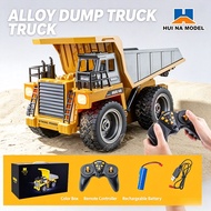 HUINA 1534/1533 2.4G 1/18 9CH RC Toy Dump Truck Engineering Vehicle Semi Alloy Remote Control Truck 