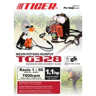 Mesin Potong Rumput Gendong 2 Tak TIGER TG328 / Brush Cutter 2 Tak TIGER TG328