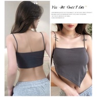 Kaos dorpase tanktop wanita Korea pakaian dalam wanita bra import tank