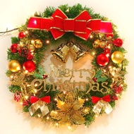 ZZChristmas Wreath40cm50/60/80Christmas Decorations Creative Door Hanging Christmas Tree Ring Ornaments Gift Arrangemen