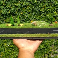 Diorama Diecast Hotwheels Jalan Raya 1