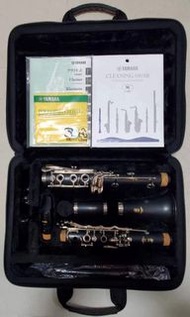 全新 Yamaha 單簧管 YCL 255 連原裝箱 / 說明書 / 擦拭布 / 清潔拉布 / 軟木膏 New Yamaha Clarinet YCL 255 with original case / manual / polishing cloth / cleaning swab / cork grease