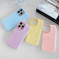2-in-1 Macaron Candy Case for Realme C63 C61 Note 60 N63 N61 C15 C12 C25 Realme5 5S 5i 6i C3 11 11X 