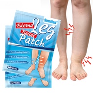 10pcs/bag Edema sticker Relief Patch leg edema foot care promote blood circulation and metabolism