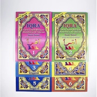 IQRA SET REVISI BUKU BELAJAR AL QURAN IQRA ENAM JILID BUKU IQRA 1 HINGGA 6 MUQADDAM PRA SEKOLAH MUQA