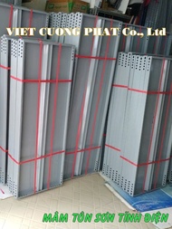 Mâm Rộng 30cm. Nhiều quy cách: 30x60 - 30x80 - 30x100 - 30x120. Mâm dùng để lắp Kệ V lỗ - Kệ kho chứ