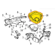 WMOTO ES125 COVER PART -HANDLE