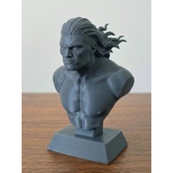Erling Haaland The Nordic Beast Bust 12cm | 3D Printed PETG Football Collectible | Soccer Figure