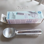 Zeroll Scoop 16 Brand Ice Cream (Made in USA) The Size Of The Is 2.5 oz./70 Gram