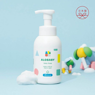 日本 Alobaby 寶寶晚安洗髮沐浴慕斯 400ml