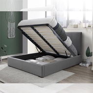 Luxe: Maxwell Ottoman Bed Frame | Queen &amp; King | Storage | Modern