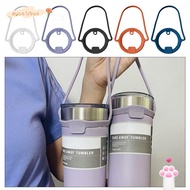 EUCALYTUSMY 2Pcs Water Bottle Handle, Silicone Dia 85 to 100mm Insulated Tumblers, Leakproof Keep Dr