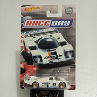 Hotwheels Car Culture Race Porsche 962 WhiteDAY