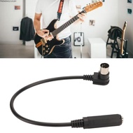 TRENDING2101CO 6.35mm to MIDI 5 Pin Cable, Plug and Play 90 Degree Sound Adapter Cable, Universal 6.