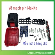 Makita 5S1P 5S2P 5S3P cell 18650 battery case 1 row 2 rows 3 rows with battery indicator 3 LEDs on b