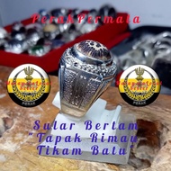 Cincin Teras Kayu Sular bertam Tapak Rimau Tikam Batu ikatan Perak Alpaka 525 Super Chroom terbaru c