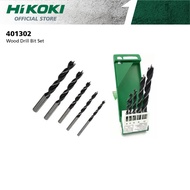HIKOKI 5pcs Wood Drill Bit Set (401302)