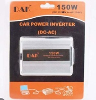 อุปกรณ์แปลงไฟรถยนต์ CAR POWER INVERTER ยี่ห้อ DAK 150W