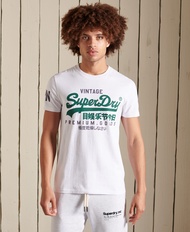 Superdry Organic Cotton Vintage Logo T-Shirt - White