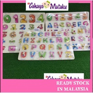 Mainan Abc Dan Nombor Kanak Kanak/Puzzle Toys Abc