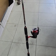 Joran iruka 180 reel mekong 6000