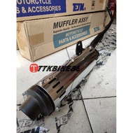 GSX FX110 MUFFLER BEST-110 RR-110 ASSY EKZOS EXHAUST PIPE STD EJM