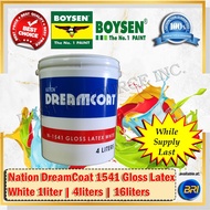 Boysen Dreamcoat DC-1541 Gloss Latex White 16liters