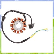 (ZGXN) Coil 12 Pole Stator DC Coil Ignition Stator for GY6 125Cc 150Cc