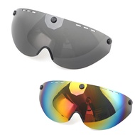 3 Colors Cycling Helmet Lens Aero Triathlon TT Road Bike Helmet Lens Sun Glasses Bicycle Helmet Eye 
