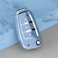 Soft TPU Car Key Case For Chery ARRIZO7 E3 E5 A3 A5 Tiggo 2 3 5 3X Fulwin2 Eastar 3 Buttons Keyless 