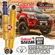 [1pc] CASTON SAFARI FRONT / REAR TOYOTA HILUX VIGO KUN25 KUN26 HEAVY DUTY OIL ABSORBER GABRIEL