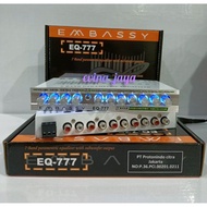 Ready !! Parametrik Preamp Embassy Eq-777 Equalizer 7 Band