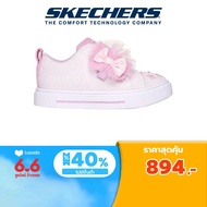 Skechers สเก็ตเชอร์ส รองเท้าเด็กผู้หญิง Girls Glitter Gems Shoes - 314778N-WPK Lights Lighted Twinkle Toes Twinkle Toes
