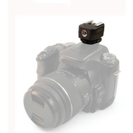 Standard Hot Shoe Adapter with PC sync Port for Connecting Cameras Additional Off-Camera Flash Studi