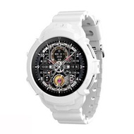 全城熱賣 - 適用於三星 Galaxy Watch5 Pro 45mm 純色硅膠錶帶（白色）