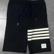 🔥 雙11全面開搶・全館折扣限時開啟！【THOM BROWNE-TB】 經典四條紋短褲 深藍(下單前須先私訊)