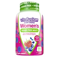 Vitafusion Women’s Sugar Free Daily Multivitamin Supplement, Adult Gummy Vitamin for Energy, Bone & 