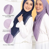 Bidang 50 [HIDAYU PREMIUM] TUDUNG BAWAL COTTON BATU MANIK TABUR B50 COTTON VOILE BORONG MURAH Cotton