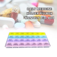 2-4 layers Pill Box 7 Days Weekly Medicine Organizer Medicine Box Pill Organizers Pill Medicine Box