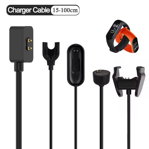 USB Charging Cable For Xiaomi Mi Band 7 6 5 4 3 2 Magnetic Chargers For Xiaomi Mi Band 7 Pro Charger