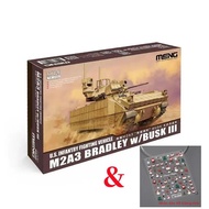 MENG 1/72 Tỉ Lệ Xe Chiến Đấu Bộ Binh Hoa Kỳ M2A3 Bradley Với Bộ Mô Hình BUSK III Dành Cho Người Sưu