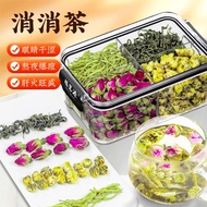 Fu Ming Yuan Honeysuckle Fetal Chrysanthemum Dandelion Rose Tea Eliminating Tea Combination Healthy 
