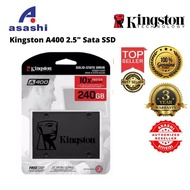 [ท้องถิ่นไทย] ฮาดดิสโน๊ตบุ๊ค ใหม่！SSD(เอสเอสดี) 120GB 240GB 480GB 960GB Kingston A400 SATA III 2.5" 