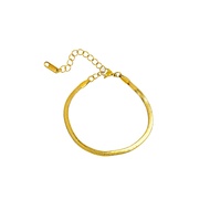 Ozzy Herringbone Bracelet (Gold)