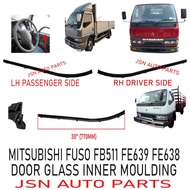 J126S06 DOOR GLASS MOULDING MITSUBISHI FUSO FB511 FE639 FE639 CANTER GUTS INNER OR OUTER