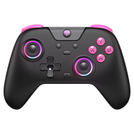 EasySMX X05 คอนโทรลเลอร์เกมไร้สายบลูทูธเกมแพดเข้ากันได้กับพีซี/สวิตช์/โทรศัพท์/ทีวี/ไอน้ํา RGB Hall