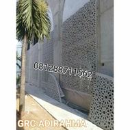 harga krawangan grc dinding, harga krawangan pagar